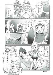 (C91) [Studio Tar (Kyouichirou)] Lilia ni Muchaburi Ride On!! (Monster Hunter) - page 24