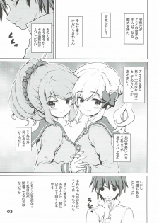 (C91) [Kaitoushinshidan (Kaishinshi)] Sentakushi wa 1-tsu ja Nai! (Aikatsu Stars!) - page 2