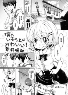 [Yukiu Con] Boku no Imouto wa Kawaii! (COMIC RiN 2011-01) [Chinese] [萝莉援助汉化组]