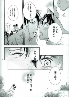 (C87) [Maclona (Maclo)] Omegaverse Wolf (Shingeki no Kyojin) - page 21