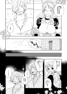 (C91) [Orange Typhoon (Yamada Enako)] Kusuburi Ouji to Dorobou Maid (One Piece) - page 26