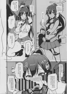 (C87) [Shinjugai (Takeda Hiromitsu)] Nagatama no Tochuu (Kantai Collection -KanColle-) [Chinese] [靴下汉化组] - page 7