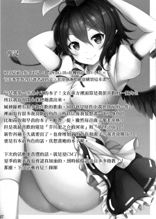 (Reitaisai 14) [YuKi-IRo (Yukiusagi.)] Aya Hame! (Touhou Project) [Chinese] [無邪気漢化組] - page 17