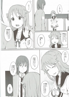 (C91) [Ruler Shot (Eguchi Jaws)] Nowhere Land 2 (Houkago no Pleiades) - page 7