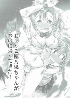 (C89) [Bunbonian (Bunbon)] Kaettekita Oshikko Honoka-chan (Love Live!) - page 2
