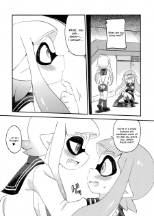 (C89) [Colomonyu (Eromame)] Yuri Ika Gachi♥cchi - Lemon to Milk | Super Lewd Yuri Squids - Lemon and Milk (Splatoon) [English] - page 5