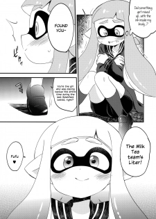 (C89) [Colomonyu (Eromame)] Yuri Ika Gachi♥cchi - Lemon to Milk | Super Lewd Yuri Squids - Lemon and Milk (Splatoon) [English] - page 4