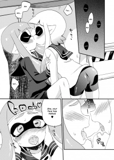 (C89) [Colomonyu (Eromame)] Yuri Ika Gachi♥cchi - Lemon to Milk | Super Lewd Yuri Squids - Lemon and Milk (Splatoon) [English] - page 10