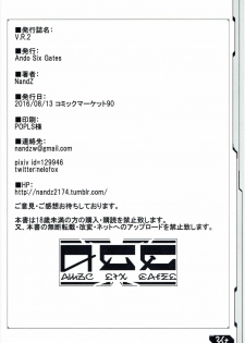 (C90) [Ando Six Gates (NandZ)] V.R.2 (Phantasy Star Online 2) - page 21