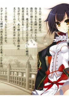 戦国†恋姫 ～乙女絢爛☆戦国絵巻～ ビジュアルファンブック-1 - page 3