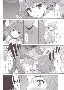 (C91) [Ngmyu (Tohgarashi Hideyu)] Himitsu no Sanshouuo (THE iDOLM@STER) - page 12