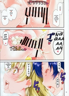 (C91) [KATAMARI-YA (Shinama)] Umi-chan o Futari de Succhau Hon (Love Live!) [English] [CrossRook] - page 11