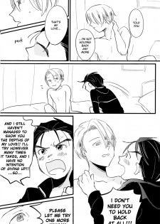 [AAAMOOO (chiyoko)] nee, hontou wa kimochiyokunain desho!? (Yuri!!! on ICE) [English] - page 38