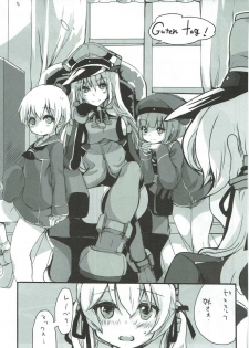 (COMIC1☆11) [Chikotsu Mania (Gouda Nagi)] Bokura no Prinz Eugen (Kantai Collection -KanColle-) - page 6