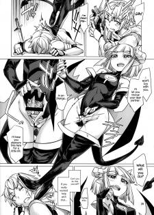 (C90) [Endless Requiem (SexyTurkey)] Succubus Molesting a Knight with Her Cock (Futanari x Otoko Gyaku Anal Goudou Anata ga Mesu ni Narun desu yo) [English] {Hennojin} - page 2