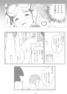 (C60) [Sanketsushuu, TURING GAME (Sanzui)] MY LOVER IN THE BLUR OF THE GHOSTS (Digimon Tamers) - page 13