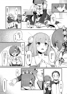 (C91) [Pirokobo (Piro)] Rem no Emilia Kuttsuke Daisakusen (Re:Zero kara Hajimeru Isekai Seikatsu) [Chinese] [无毒汉化组] - page 21