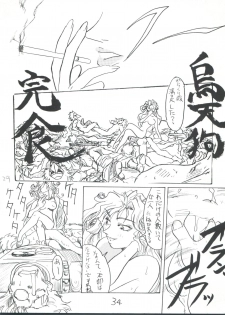 [Kairaku Yarou G Team (Shiwasu no Okina)] 東方三侠 (Tobe! Isami) - page 34
