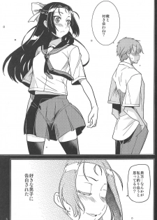 (C88) [MINAMOON (Minazuki Futago)] Ikenaikotokana ~Anata Watashi Ga Namahame Kimetara Donna Kao Suru Kashira~ - page 3