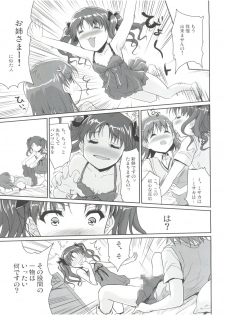 (C84) [Ngmyu (Tohgarashi Hideyu)] Onee-sama no Zettai Seiryoku Zetsurin-ka Keikaku (Toaru Majutsu no Index) - page 5