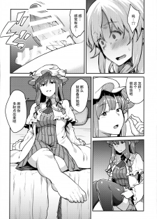 (C91) [Hirojuu Renshuuchou (Hiroya)] Patchouli-sama to (Touhou Project) [Chinese] [无毒汉化组] - page 7