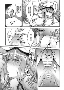 (C91) [Hirojuu Renshuuchou (Hiroya)] Patchouli-sama to (Touhou Project) [Chinese] [无毒汉化组] - page 14