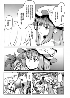 (C91) [Hirojuu Renshuuchou (Hiroya)] Patchouli-sama to (Touhou Project) [Chinese] [无毒汉化组] - page 3