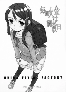 (C91) [Okina Flying Factory (OKINA)] Maishuu KaKin wa Choukyoubi