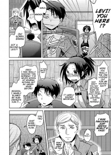 (FALL OF WALL4) [Inubaka (Matsuzono)] Shikkari shite kudasai Buntaichou. | Please take this seriously, Squad Leader. (Shingeki no Kyojin) [English] [EHCove] - page 14