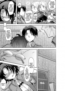 (FALL OF WALL4) [Inubaka (Matsuzono)] Shikkari shite kudasai Buntaichou. | Please take this seriously, Squad Leader. (Shingeki no Kyojin) [English] [EHCove] - page 5