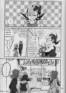 (Sennen Battle Phase 6) [picopicopi-co (tsubasa)] Uwasa no Kyoudai no Uwasa no Anoko (Yu-Gi-Oh! ZeXal) [English] - page 22