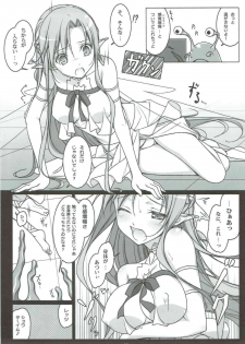 (C83) [Yuusha-sama Go-ikkou (Nemigi Tsukasa)] FOOL'S GARDEN (Sword Art Online) - page 6