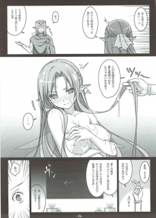 (C83) [Yuusha-sama Go-ikkou (Nemigi Tsukasa)] FOOL'S GARDEN (Sword Art Online) - page 14