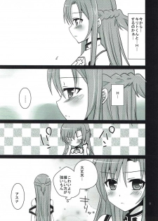 (SHT2012 Aki) [Pikopikotei (Inoue Mitan)] Sword Art Love Life (Sword Art Online) - page 4