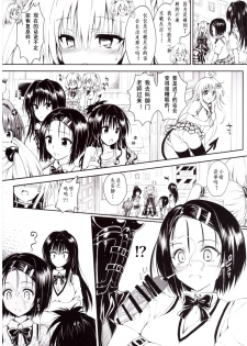 (C90) [Samurai Ninja GREENTEA (Samurai Ninja GREENTEA)] Harem Keikaku Darkness Escape is impossible ~Bousou suru Futanari Yami~ (To LOVE-Ru) [Chinese] - page 6