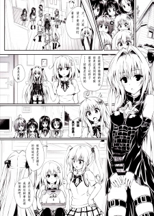 (C90) [Samurai Ninja GREENTEA (Samurai Ninja GREENTEA)] Harem Keikaku Darkness Escape is impossible ~Bousou suru Futanari Yami~ (To LOVE-Ru) [Chinese] - page 5