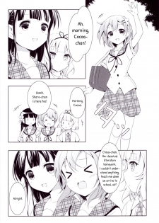 (C88) [Eins (Amahara Mizuho)] Amami na Sabishigariya Usagi | My Sweet Lonely Rabbit (Gochuumon wa Usagi desu ka?) [English] [p106] - page 5