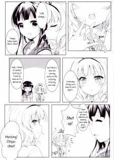 (C88) [Eins (Amahara Mizuho)] Amami na Sabishigariya Usagi | My Sweet Lonely Rabbit (Gochuumon wa Usagi desu ka?) [English] [p106] - page 4