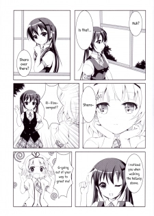 (C88) [Eins (Amahara Mizuho)] Amami na Sabishigariya Usagi | My Sweet Lonely Rabbit (Gochuumon wa Usagi desu ka?) [English] [p106] - page 8