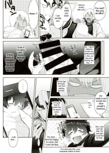 (Shota Scratch SP5) [Botamochi no Utage (Nayuzaki Natsumi)] Kyousei Hatsujou Joutai | Forced Sexual Excitement Condition (Kekkai Sensen) [English] - page 7