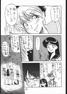 (C44) [V. Hercules (Ookame Toutarou, Sazanami Kazuto)] Mejiro (Bishoujo Senshi Sailor Moon, Genji Tsuushin Agedama) - page 12