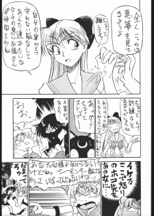 (C44) [V. Hercules (Ookame Toutarou, Sazanami Kazuto)] Mejiro (Bishoujo Senshi Sailor Moon, Genji Tsuushin Agedama) - page 10