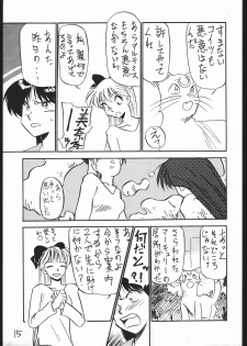 (C44) [V. Hercules (Ookame Toutarou, Sazanami Kazuto)] Mejiro (Bishoujo Senshi Sailor Moon, Genji Tsuushin Agedama) - page 14