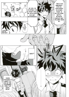 (Douyara Deban no Youda! 3) [Tamago Teikoku (Kimi)] Byousoku Blackout (Boku no Hero Academia) [English] - page 9