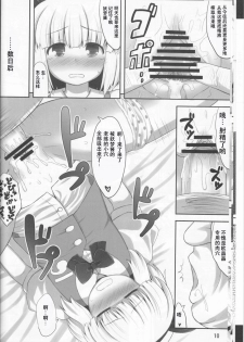 (C78) [Fukutsuu Okosu (Kaiou)] Youpurasu (Touhou Project) [Chinese] [靴下汉化组] - page 10