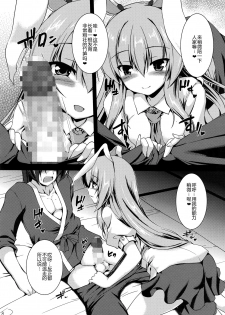 (C92) [Yuugen Jikkou (Gonzaburo-)] Haru no Usagi wa Ousei de (Touhou Project) [Chinese] [CE家族社] - page 6