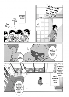 (Kahou wa Nete Matsu) [daisy (Chikottsu)] Namae o Yonde, Yobanaide | Call Me by my Name, or Don't (Osomatsu-san) [English] [Ikemen Scans] - page 22