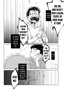 (Kahou wa Nete Matsu) [daisy (Chikottsu)] Namae o Yonde, Yobanaide | Call Me by my Name, or Don't (Osomatsu-san) [English] [Ikemen Scans] - page 32