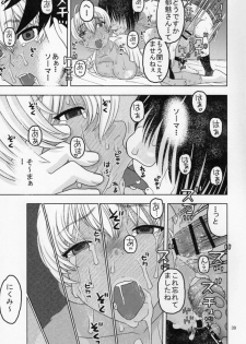(C88) [Studio Wallaby (Niiruma Kenji)] Nemuraseta Ikumi o Namahame Rape (Shokugeki no Soma) - page 38