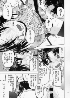 (C86) [Studio Wallaby (Niiruma Kenji)] Shigure ni Hoken Taiiku (History's Strongest Disciple Kenichi) - page 12